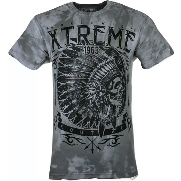 XTREME COUTURE by AFFLICTION Men's T-Shirt DESERT RAMBLER Biker MMA S-5XL - Picture 5 of 10